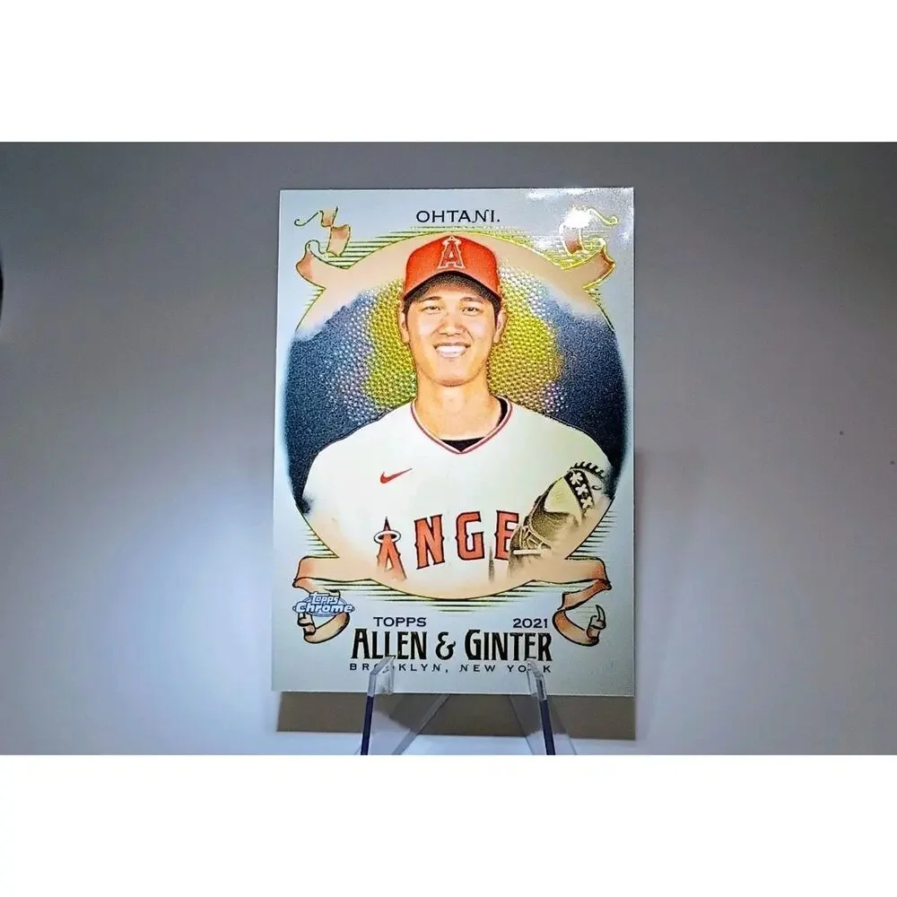 Shohei Ohtani #25 Topps Chrome Allen & Ginter 2021 Los Angeles Angels - Picture 2 of 9